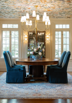 Roseberry Allen Interior Design signature work - dining room